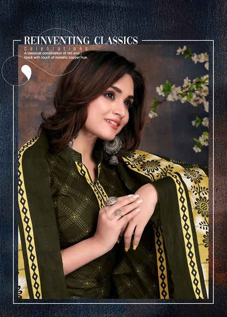 Rani Patiyala Vol-1 indo Cotton Patiyala Dress Material